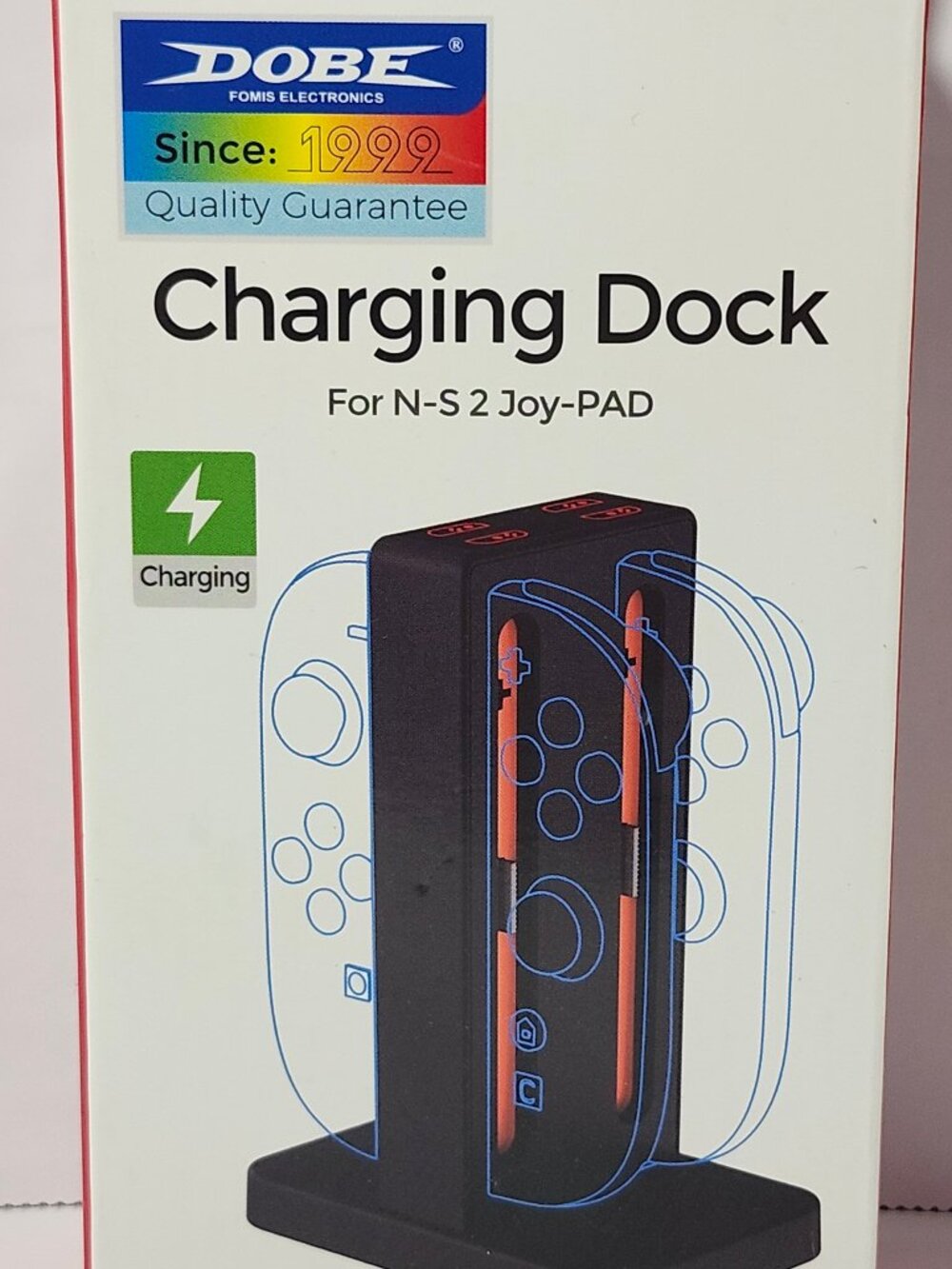 NexiGo S2D2 4 Port Charging Dock for Nintendo Switch 2 Joy-Pads NEW